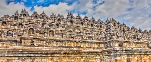 Preview: Borobudur Temple Detail, Sacred Temple In Java, Indonesia