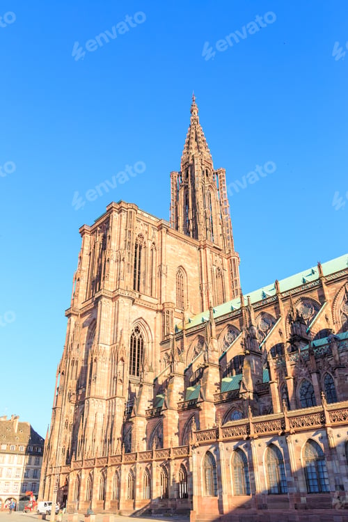 Preview: Strasbourg, France. Strasbourg Cathedral (The Cathedral Of Our L