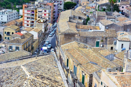 Preview: Panorama Of Modica Sicily Italy