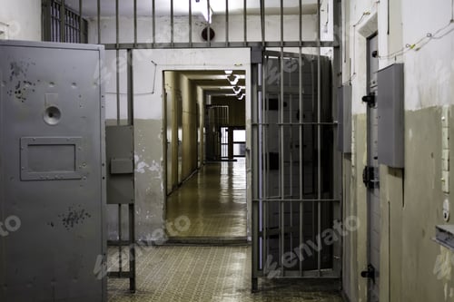 Preview: Penitentiary Jail With Cells, Deprivation Of Liberty, Arrests