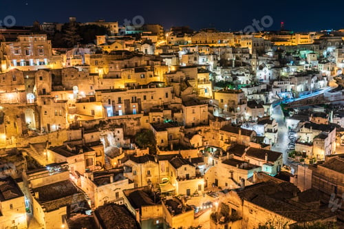 Preview: Sassi Di Matera At Night. European Capital Of Culture.