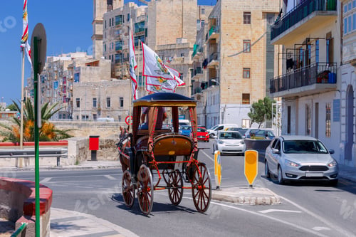 Preview: Malta. A Traditional Horse Cart.