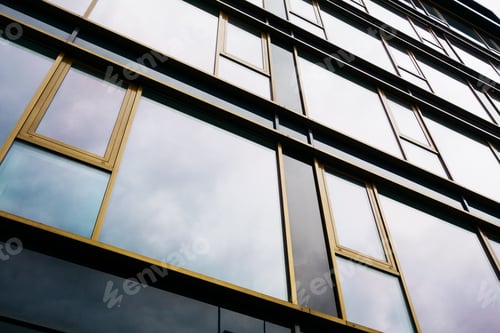 Preview: Window Facade With Light Reflections