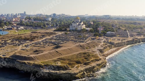Preview: Sevastopol, Crimea. Vladimirsky Cathedral In Chersonesos. Chersonesus Tauric - Founded By The