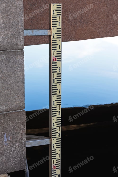 Preview: Staff Gauge Water Level Measuring Pole