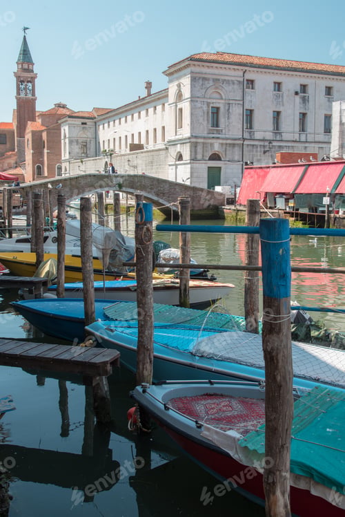 Preview: Reflections Along The Canals Of Chioggia, Venice And Its Lagoon.