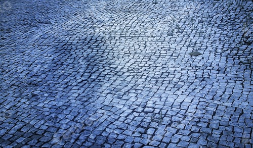 Preview: Urban Street Painted Floor Tiles, Construction