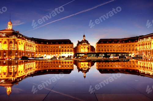 Preview: Bordeaux Cityscape, France