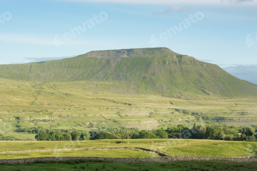 Preview: Ingleborough From Wherside In The Yorkshire Dales