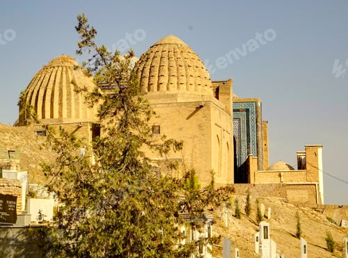 Preview: Shah-I-Zinda, Samarkand, Uzbekistan, Hdr Image