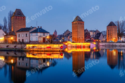 Preview: Strasbourg. Quay In The Quarter Petite France.