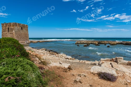 Preview: Enchanted Sea. Boats In The Bay Of The Abbey Of San Vito