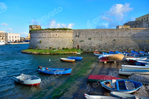 Preview: Angioino Aragonese Castle Of Gallipoli, Salento, Italy