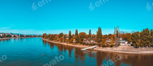 Preview: Danube River At Budapest With Margarete Island