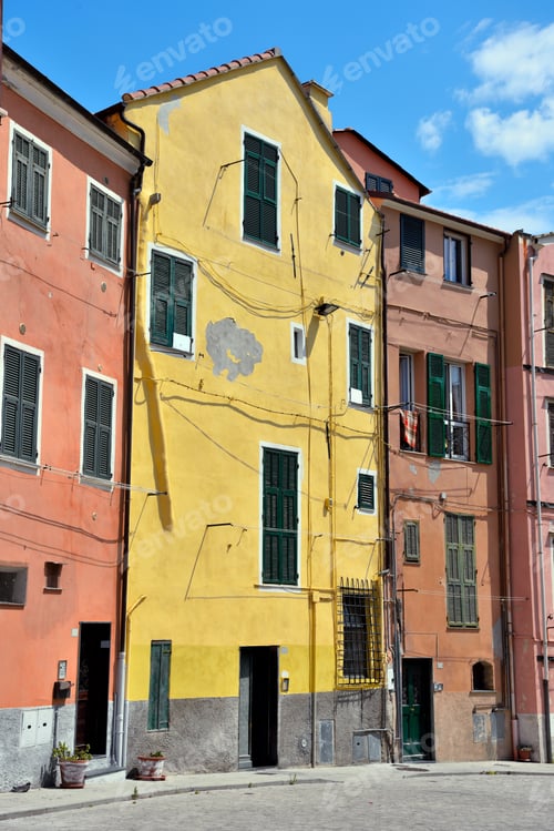 Preview: Foreshortening In Imperia Porto Maurizio Liguria Italy