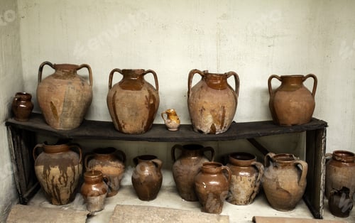 Preview: Ceramic And Clay Artisan Vases, Decorative Objects, Handmade