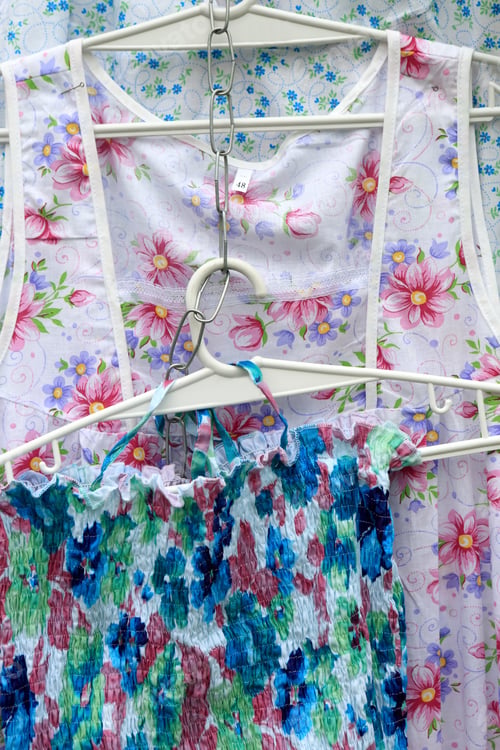 Preview: Details Of Colorful Women'S Blouses In The Store