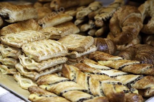 Preview: Puff Pastry Chocolate Rolls, Sweets And Desserts