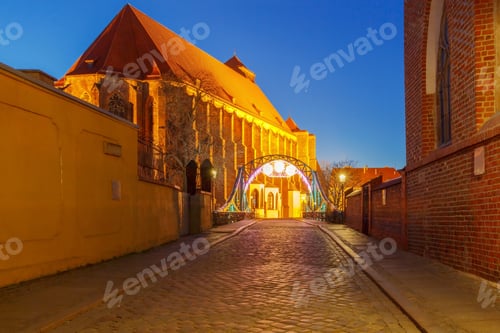 Preview: Wroclaw. Catholic Church Of The Blessed Virgin Mary On The Sand.