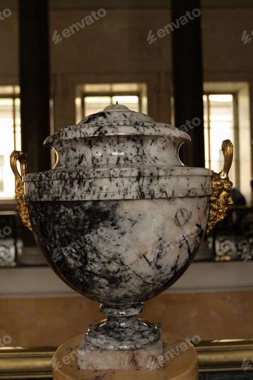 Preview: The Ancient Marble Bowl In A Museum