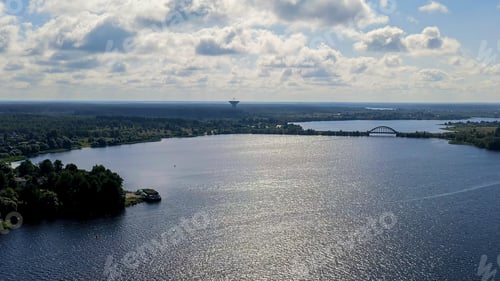 Preview: Kalyazin, Russia. Radio Telescope Dish Radio Astronomy Observatory, Aerial View