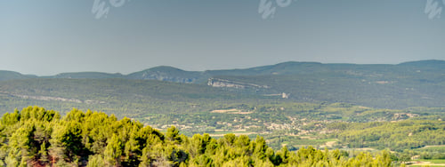 Preview: Roussillon, Picturesque Village In The Luberon Region, France, Hdr Image