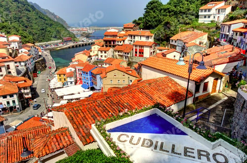 Preview: Cudillero, Picturesque Fishing Village, Asturias, Spain