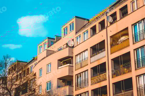 Preview: Apartment House At East Berlin, Germany