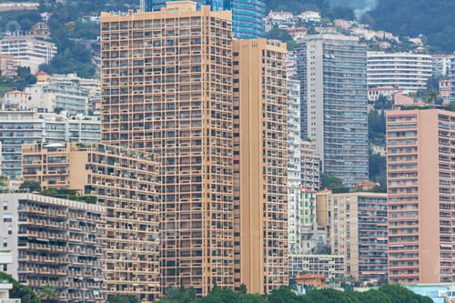 Preview: Stacked Skyscrapers Residential Buildings In Monaco Microstate