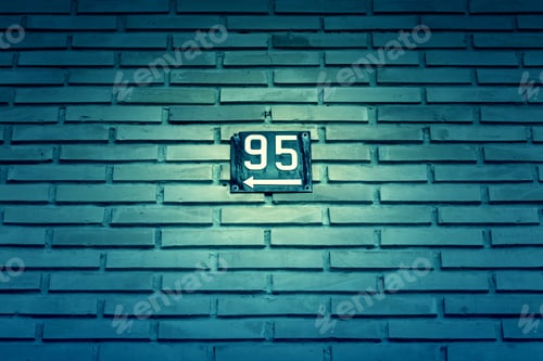 Preview: Number Ninety-Five In Urban Street, Symbol