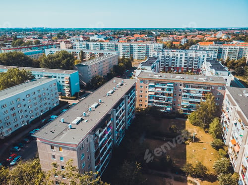 Preview: Buildings At Berlin From A Drone View In The Summer