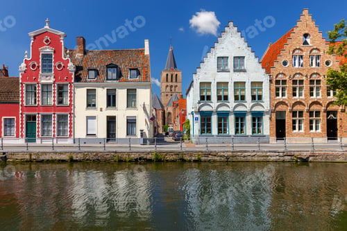 Preview: Bruges. Canal Spiegel Rei.