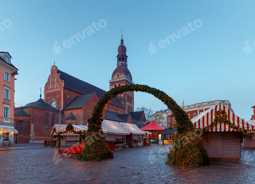 Preview: Riga. New Year'S Arch.