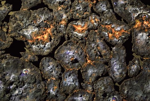 Preview: Rough Texture Of Volcanic Stone, Detail And Cracks