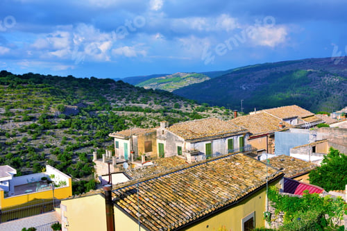 Preview: Panorama Of Ragusa Sicily Italy
