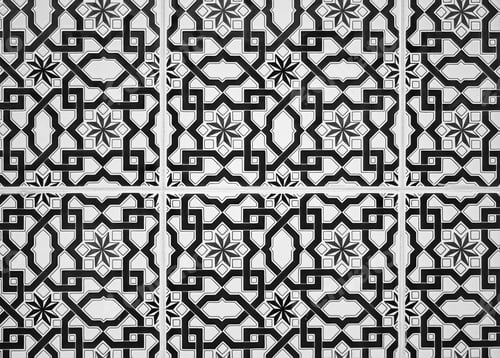 Preview: Mosaic Home Interior, Art Deco Tile, Construction