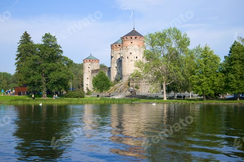 Preview: Sunny July Day At The Old Fortress. Savonlina, Finland