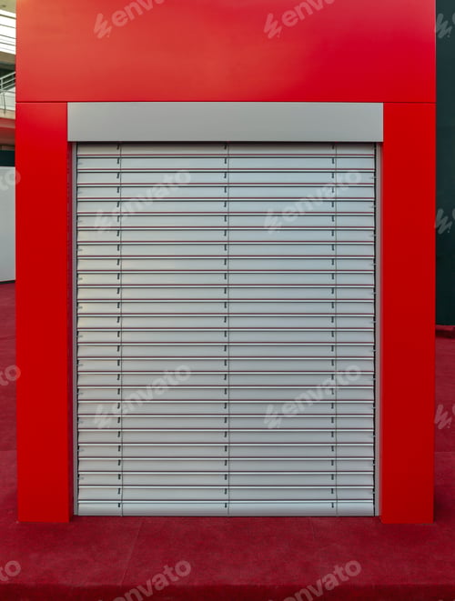Preview: Modern Silver Aluminium Metal Blinds Build In Window