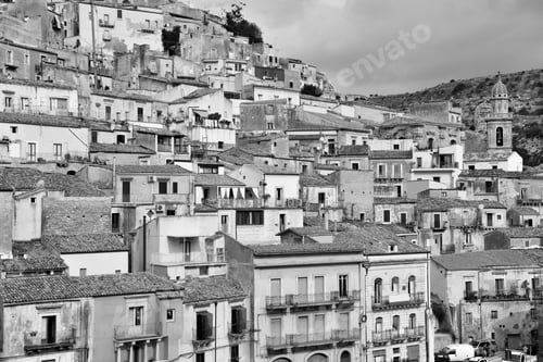 Preview: Panorama Of Ragusa Sicily Italy