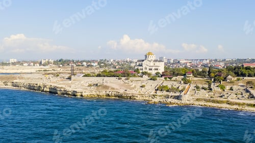 Preview: Sevastopol, Crimea. Vladimirsky Cathedral In Chersonesos. Chersonesus Tauric - Founded By The