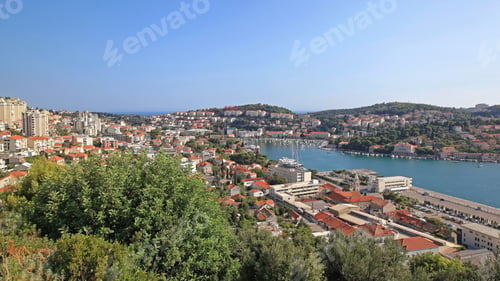 Preview: Aerial Shot Of Dubrovnik Cruise Port