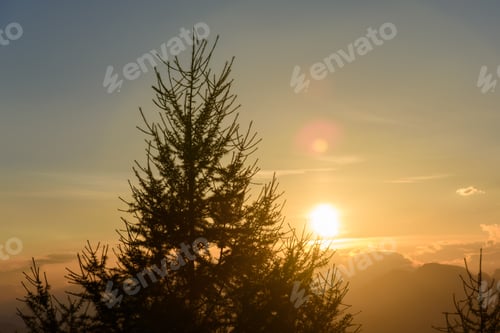 Preview: Sunset On Mount Lussari.
