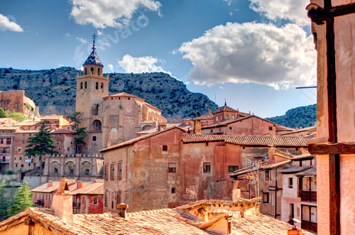 Preview: Albarracin, Picturesque Village In Aragon, Spain