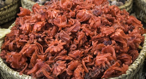 Preview: Dried Hibiscus Plant In Herbalism, Herbal Medicine Market