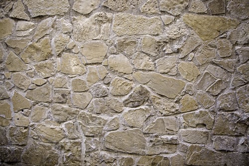 Preview: Exterior Brick Wall In Urban Street, Construction And Architecture