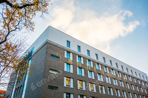 Preview: Typical German Hospital In Autumn
