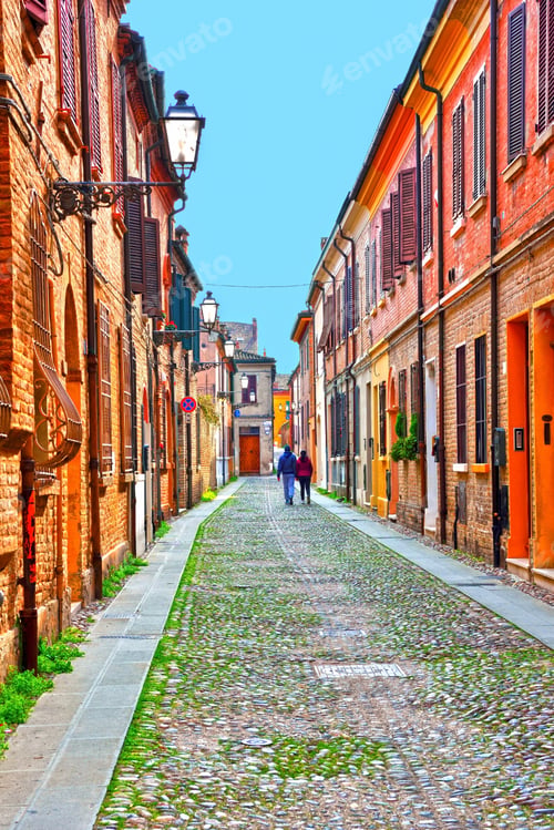 Preview: Historical Center Of Ferrara Emilia Romagna Italy
