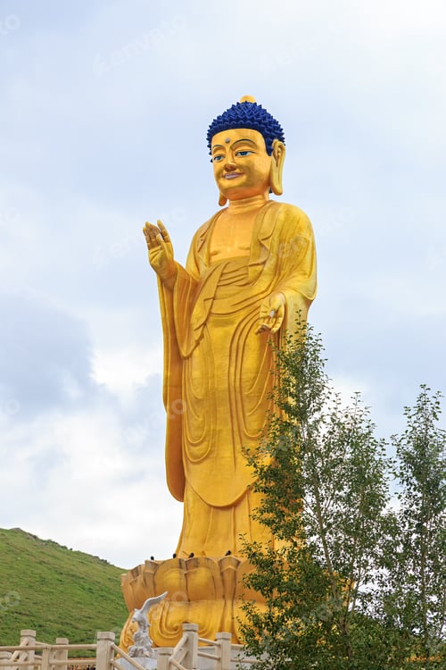 Preview: Mongolia, Ulaanbaatar. Buddha International Park. Buddha Statue