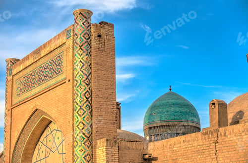 Preview: Po-I-Kalyan Or Poi Kalan Square, Bukhara, Uzbekistan, Hdr Image
