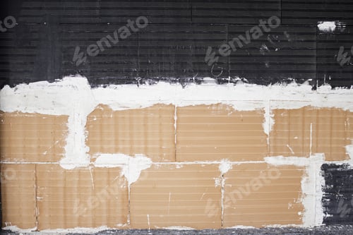 Preview: Exterior Painted And Stained Bricks, Construction